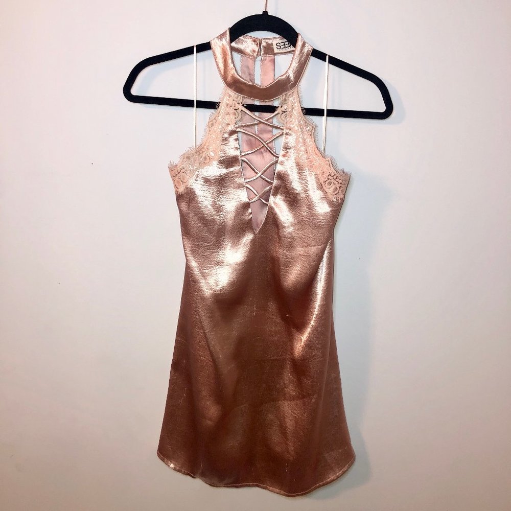 Silk Pastel Party Dress